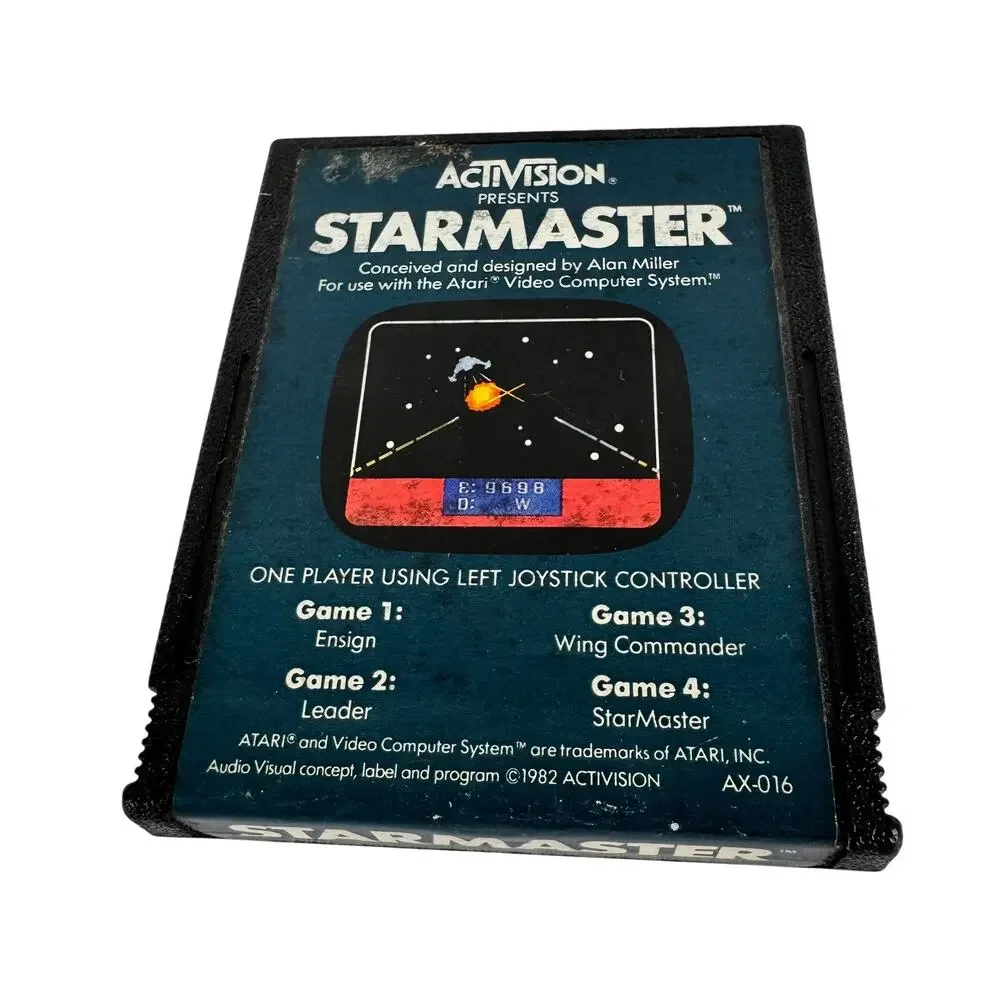 5 for $25| Starmaster‎ (Atari 2600, 1982)